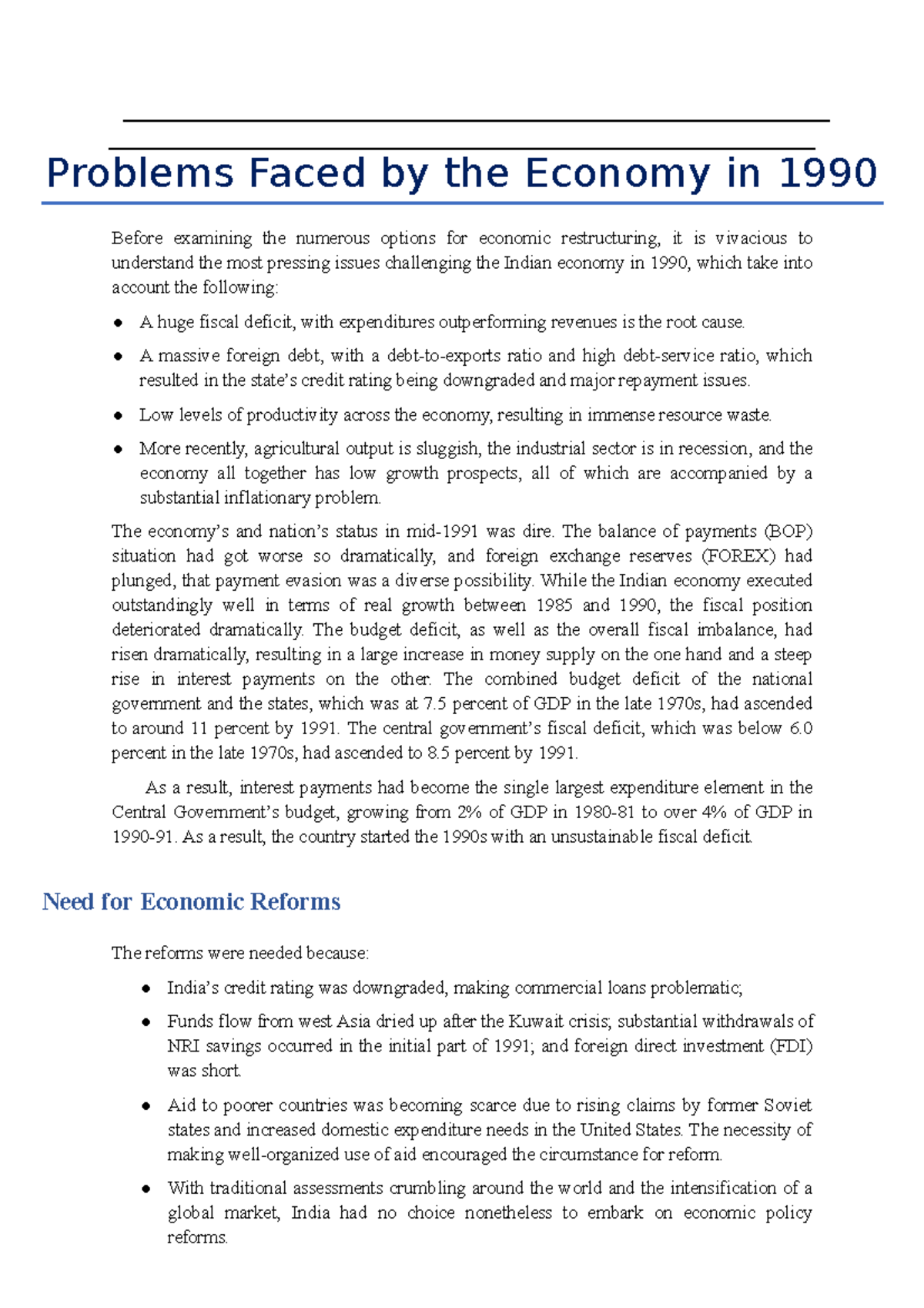 How Foreign Debt Affect Economy