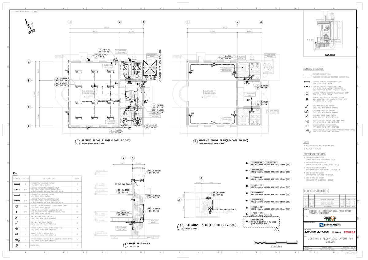 CB2-E-UZX-38-2000 1-Lighting & Receptacle Layout for Mosque REV ...