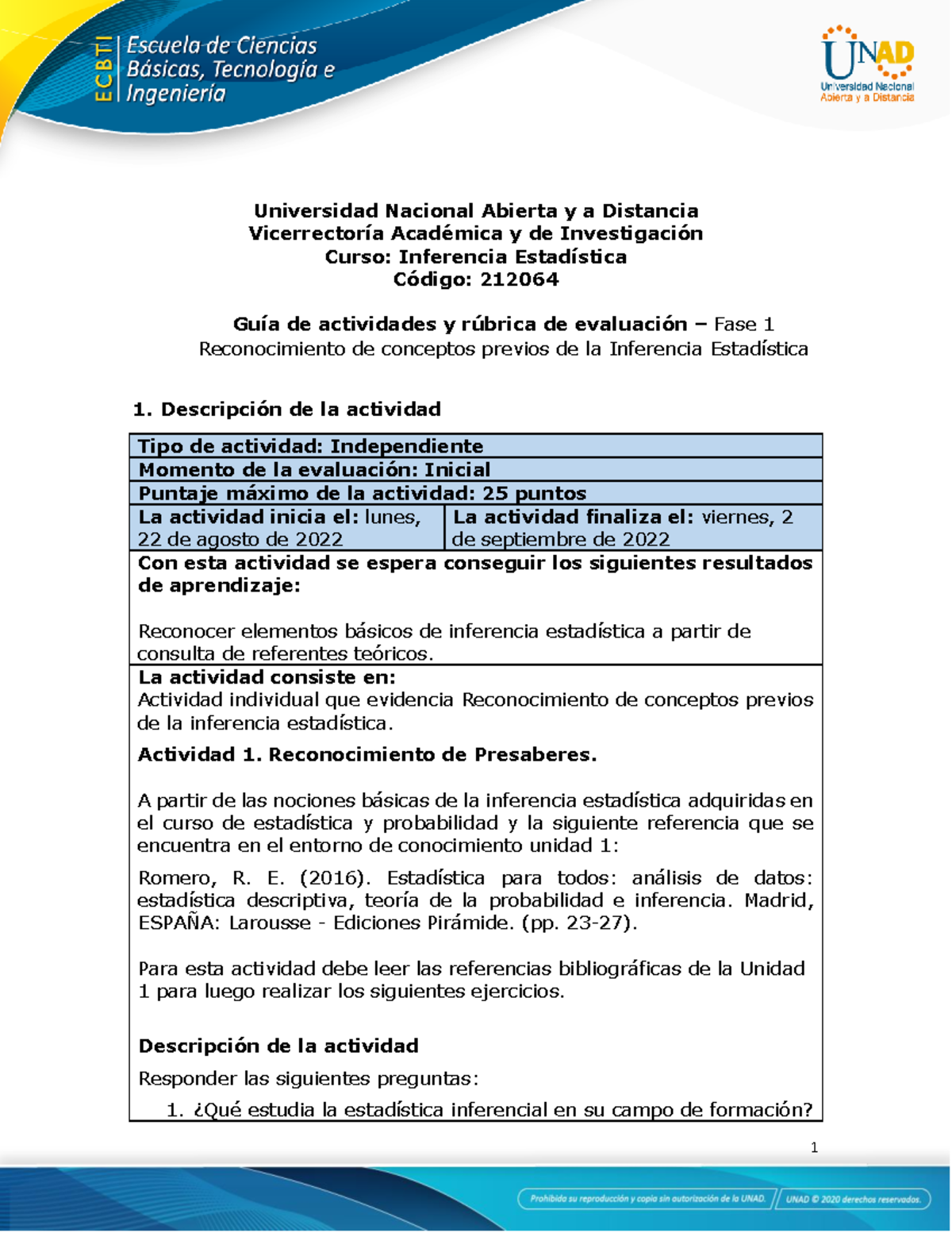 Guia De Actividades Y Rúbrica De Evaluación - Fase 1 - Reconocimiento ...