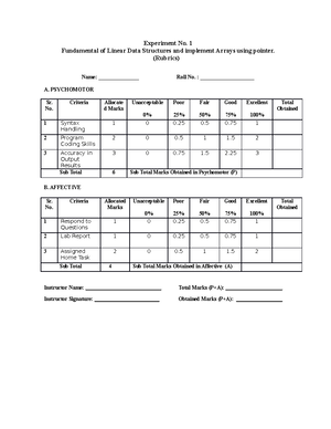 Lab 5 - Lab manuals of DSA - Experiment No. 5 Implementation of stack ...