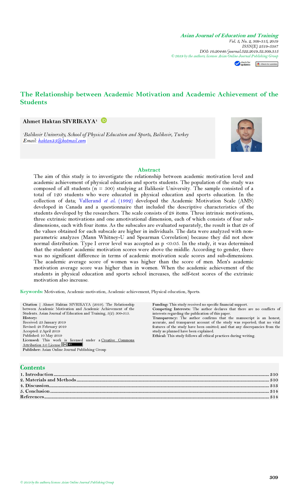 EJ1216482 - For research purposes - 309 Asian Journal of Education and ...