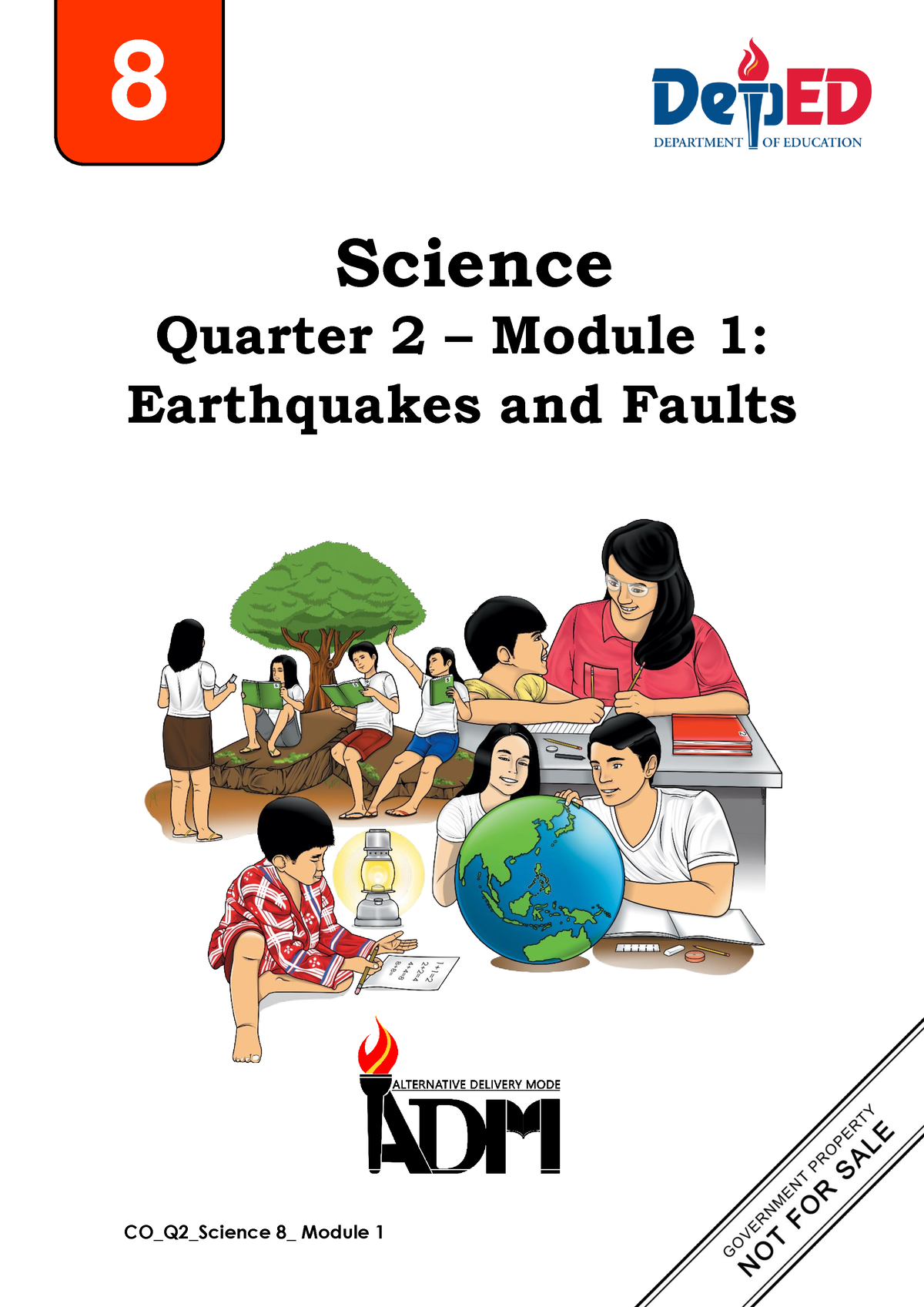 Science 8 Q2 Mod1 Earthquakes And-Faults V1-1 - Science Quarter 2 ...