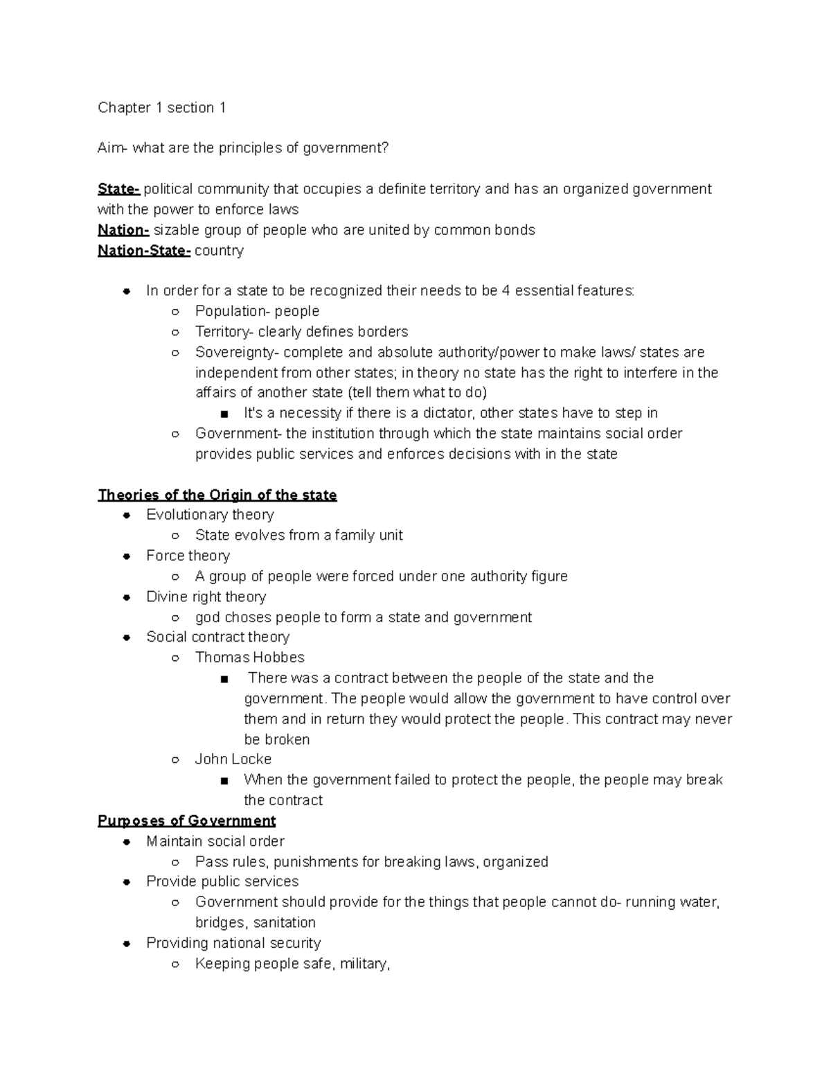 government-notes-chapter-1-section-1-aim-what-are-the-principles-of