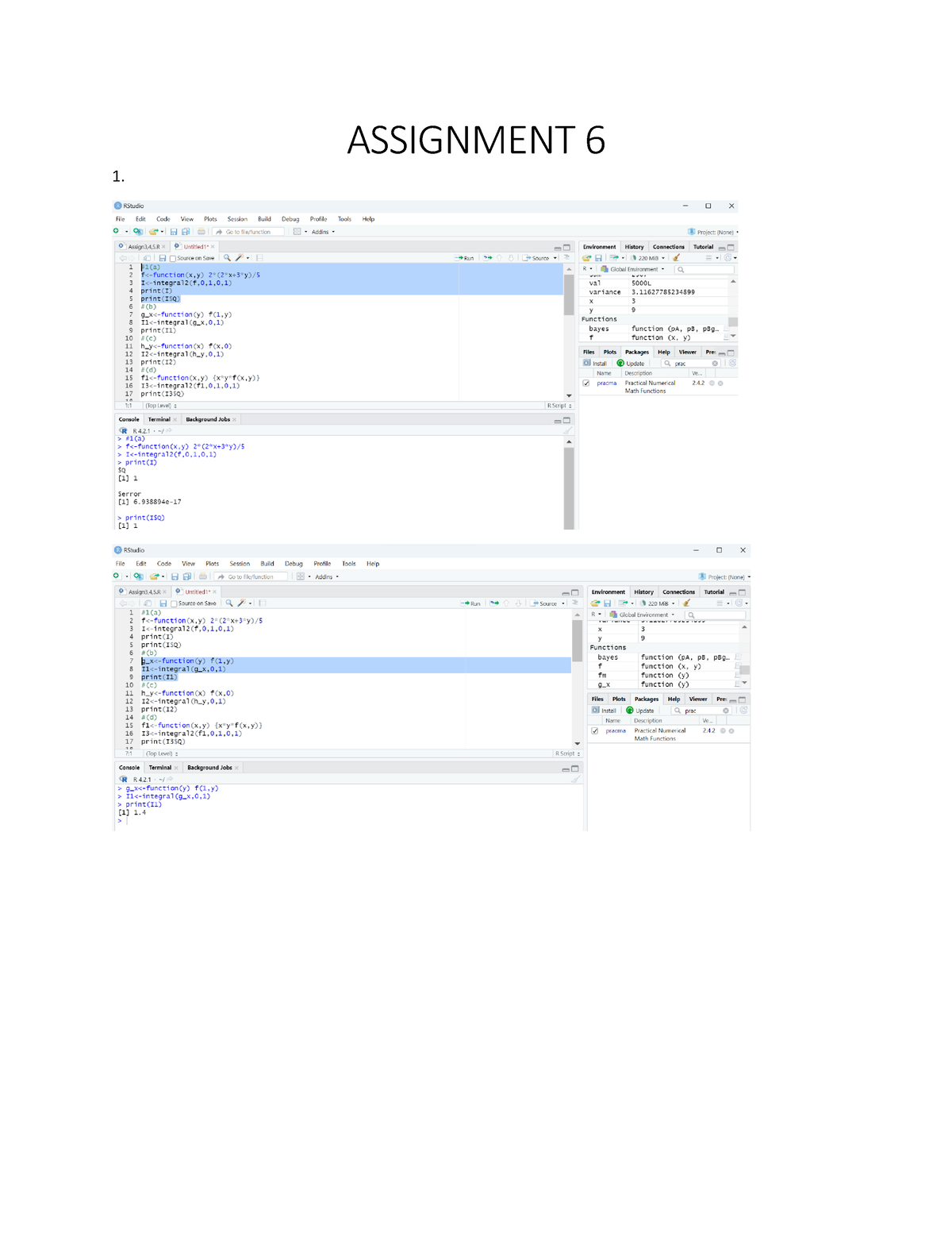 assignment 6 array statistics answer