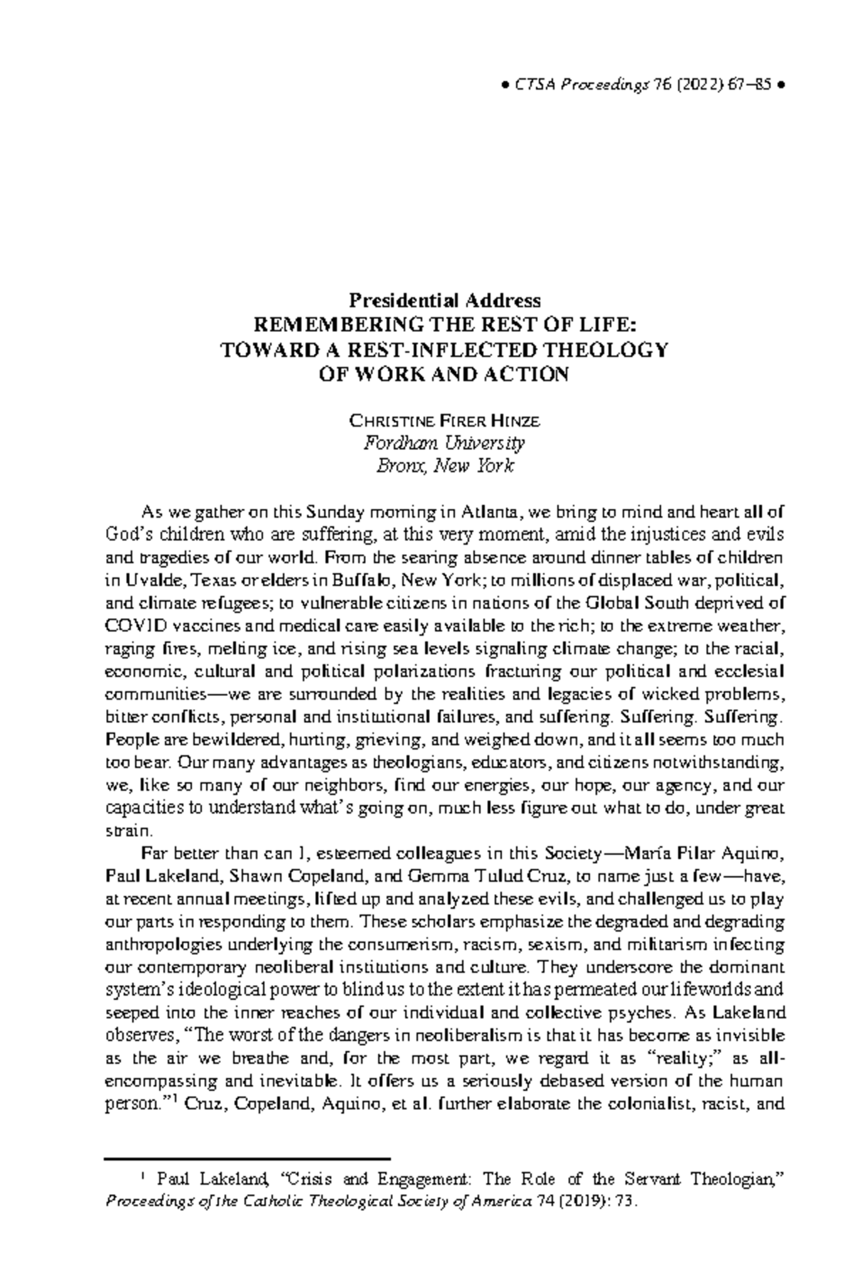 15583-Article Text-32019-1-10-20220925 - CTSA Proceedings 76 (2022) 67 ...