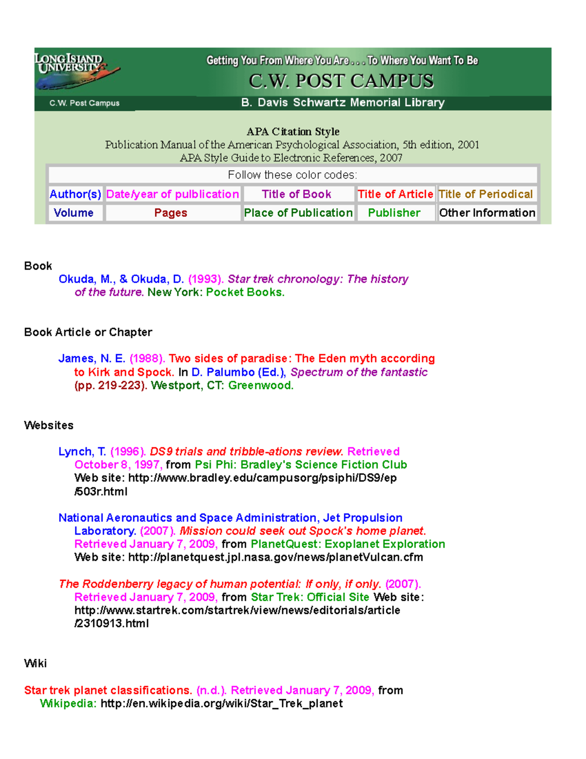 APA Citation Style - How to cite references - APA Citation Style ...