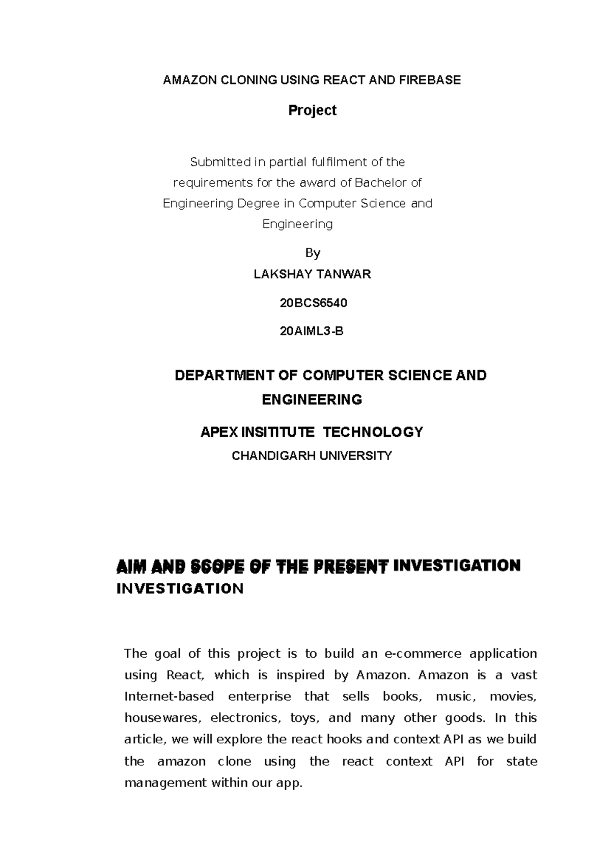 Amazon Cloning Using React AND Firebase - AMAZON CLONING USING REACT ...