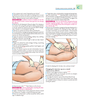 Nursing procedures 20 - COLOSTOMY AND ILEOSTOMY CARE 191 C Applying a ...