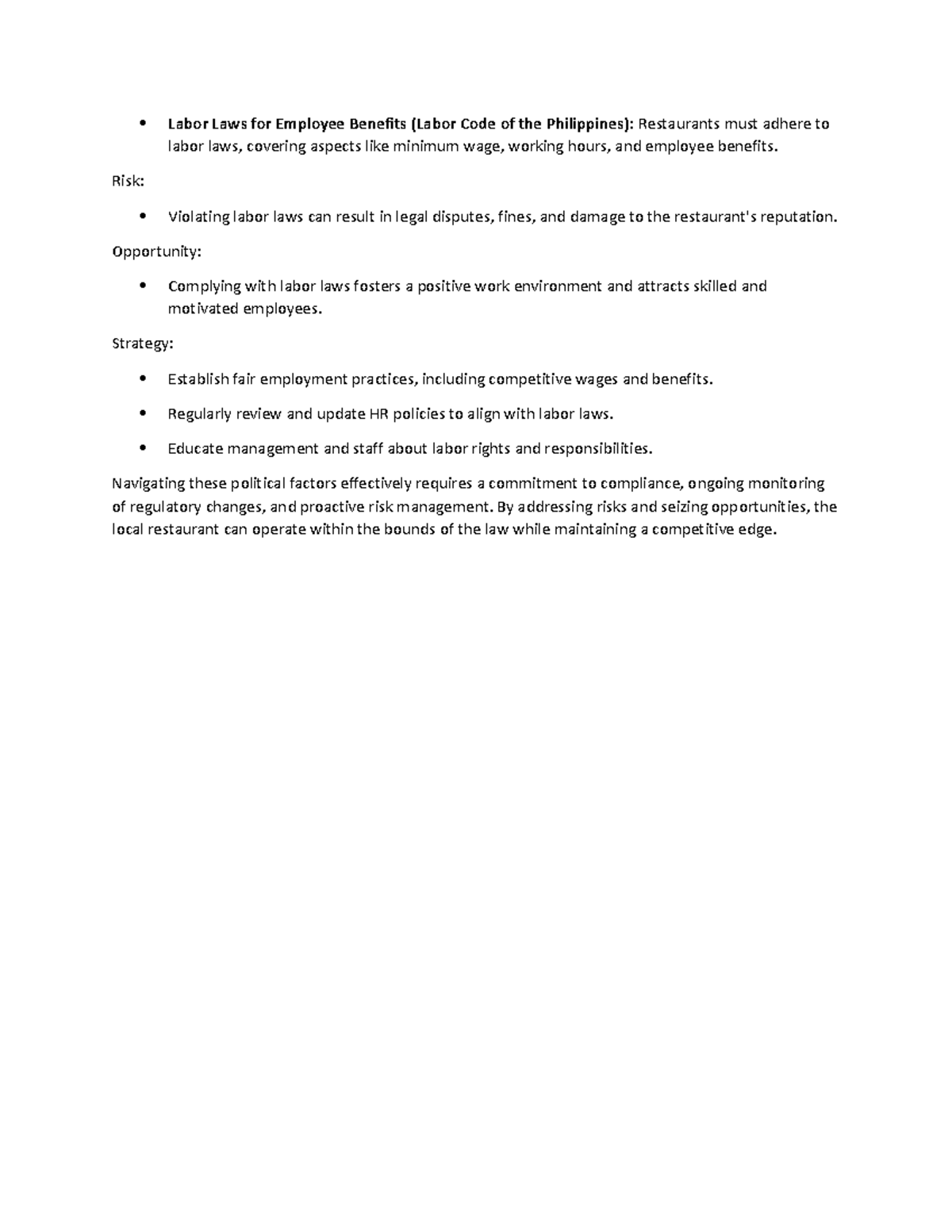 Labor Laws For Employee Benefits Risk Violating Labor Laws Can