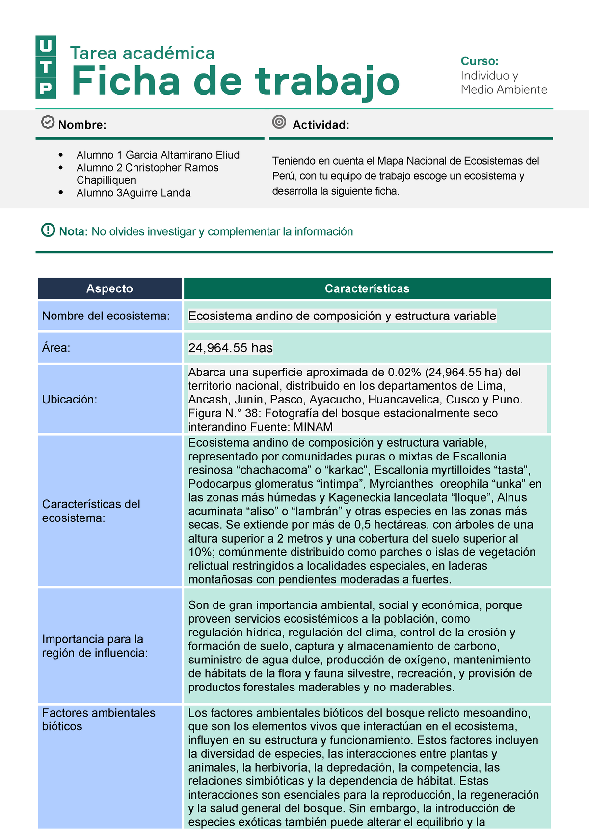 Semana 02 - Word - Ficha de trabajo Tarea - Nombre: Actividad: Alumno 1 ...