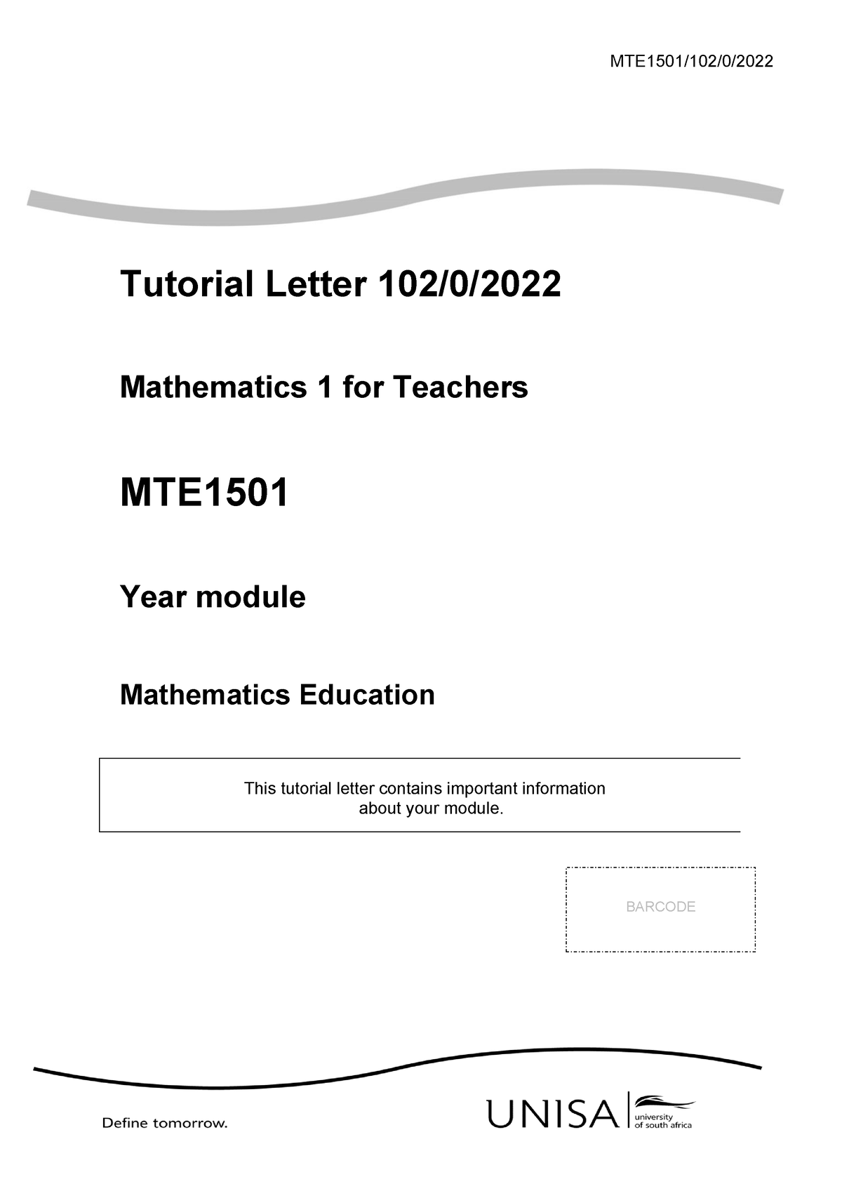 mte1501 assignment 5 questions and answers