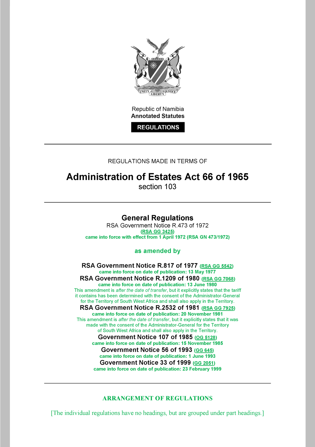 administration-of-estates-act-66-of-1965-regulations-1972-0473