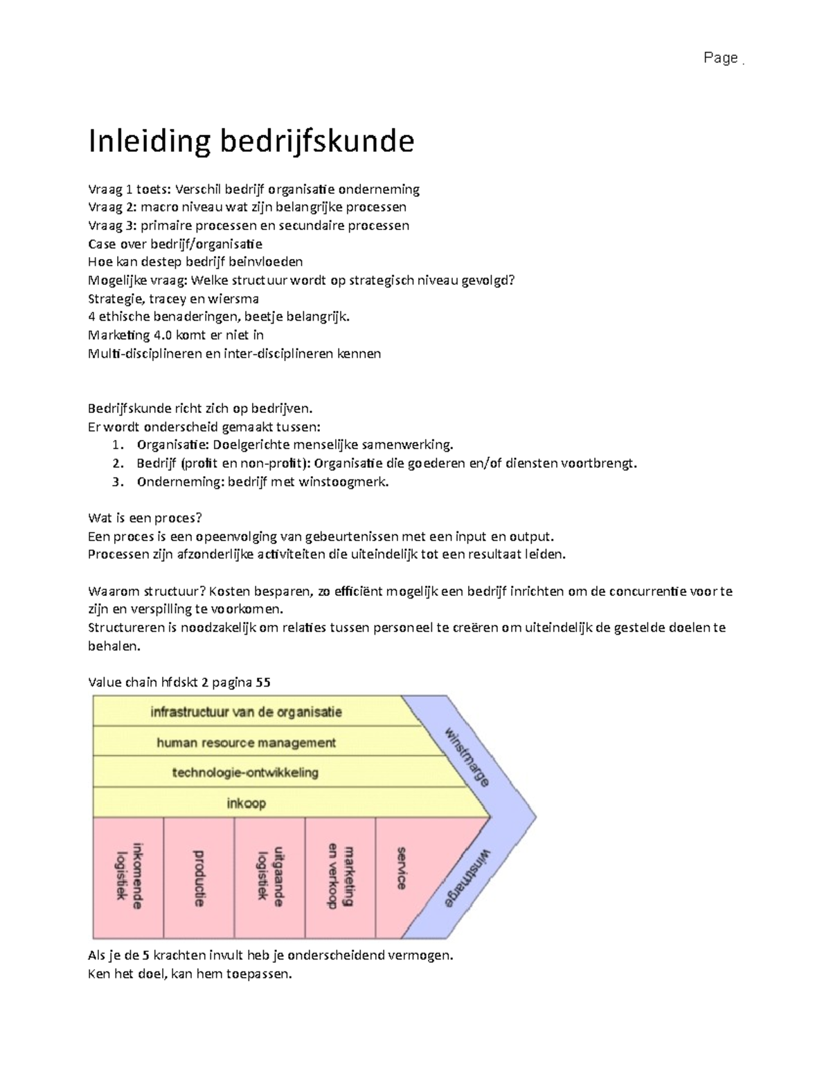 Inleiding Bedrijfskunde - Warning: TT: More Functions Defined Than ...