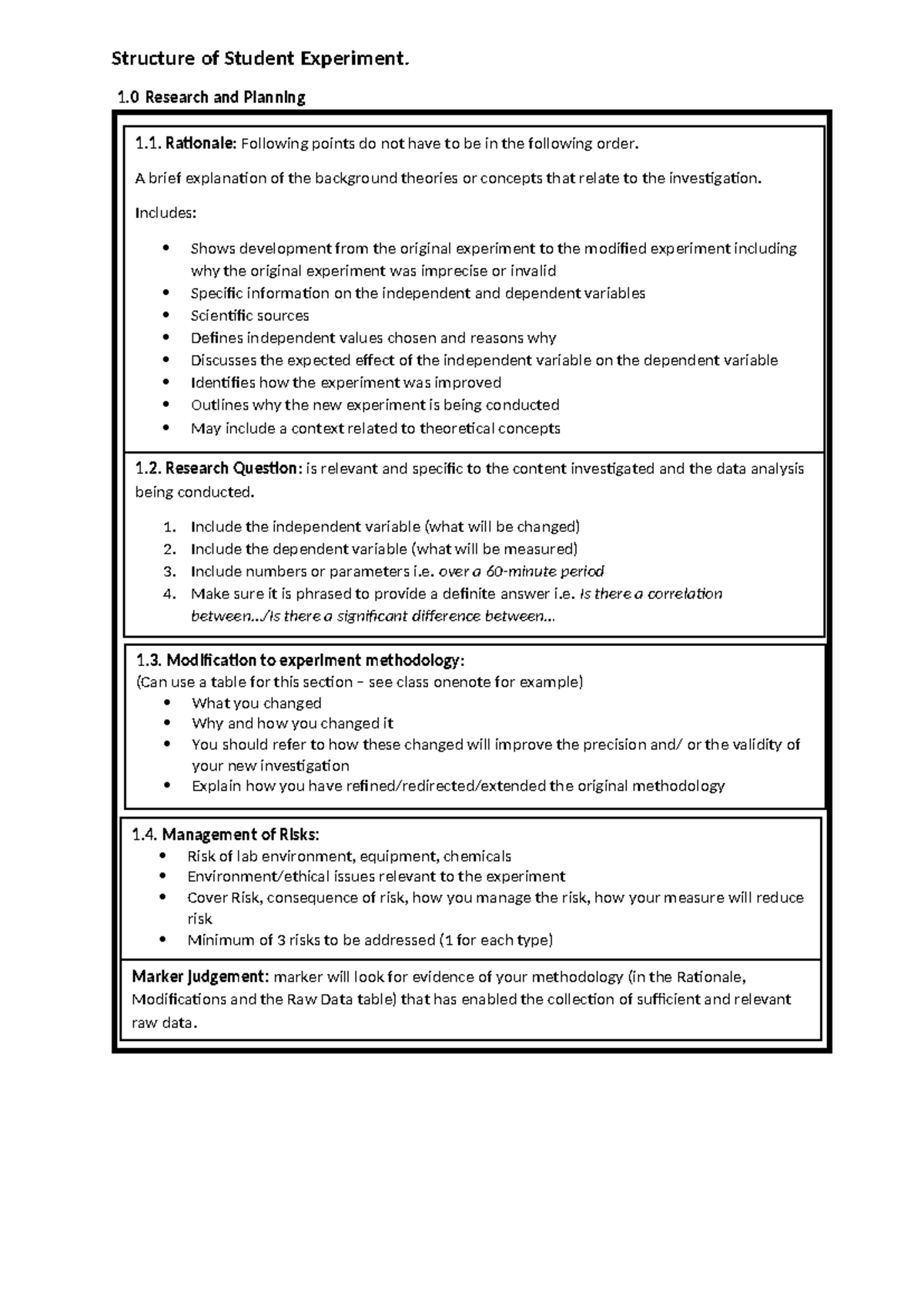 2021 V2 Structure of Student Experiment - Structure of Student ...