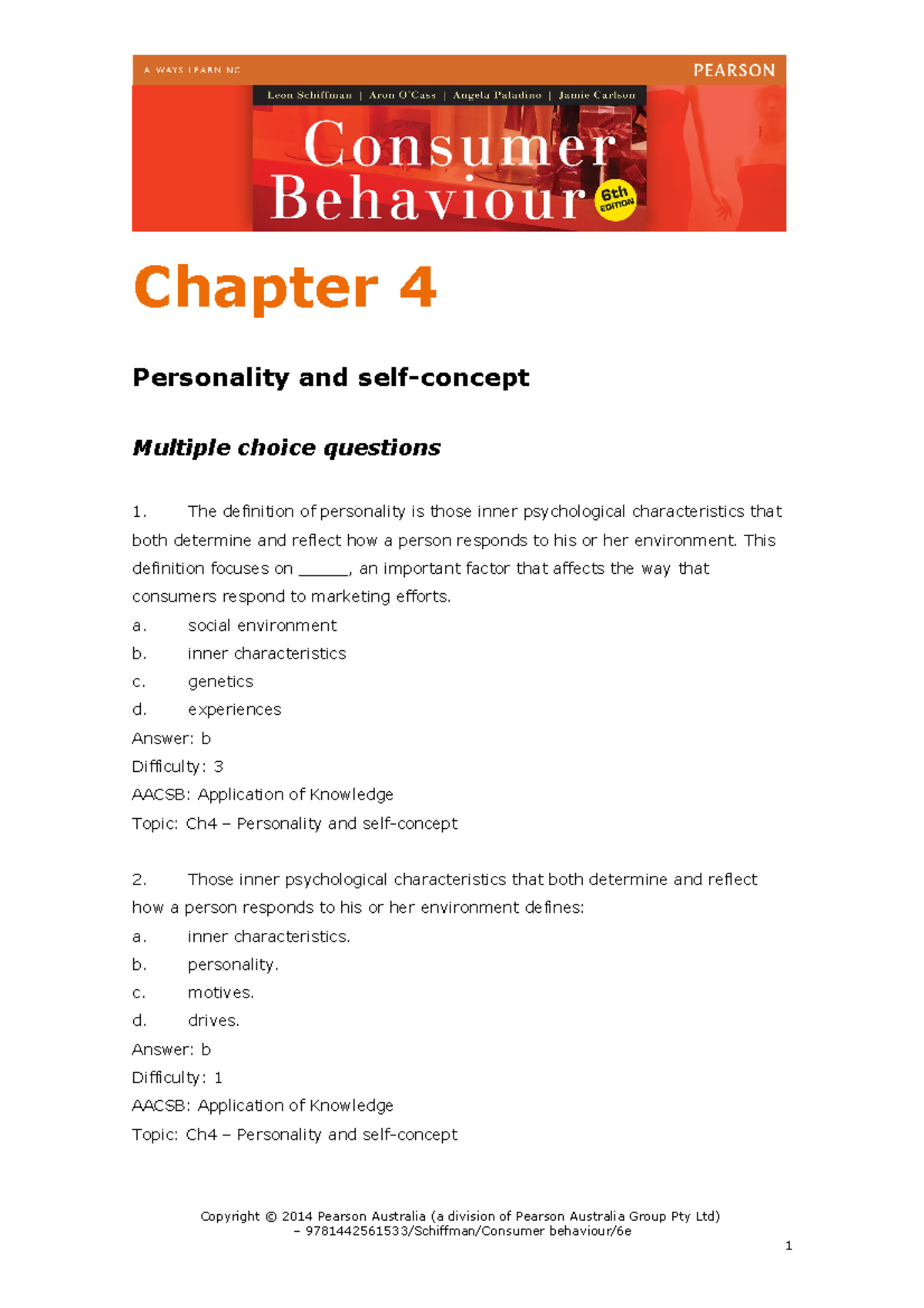 chapter-4-questions-test-bank-chapter-4-personality-and-self