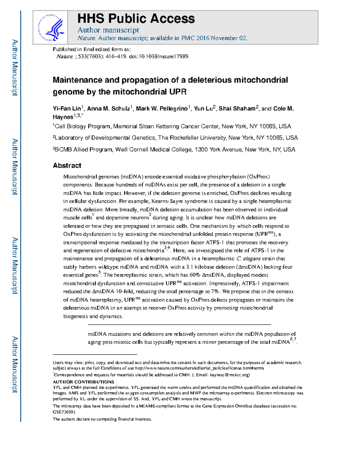 Nihms 776827 testing document - HHS Public Access Author manuscript ...