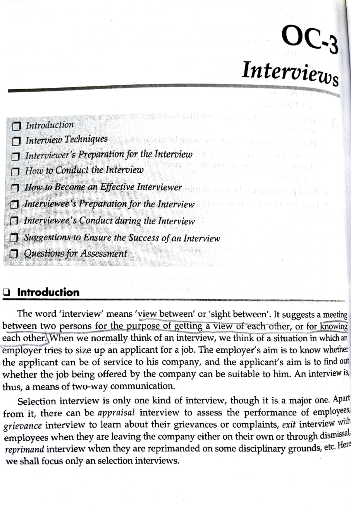 2. interview( SCS) - Interviews Introduction Interview Techniques ...