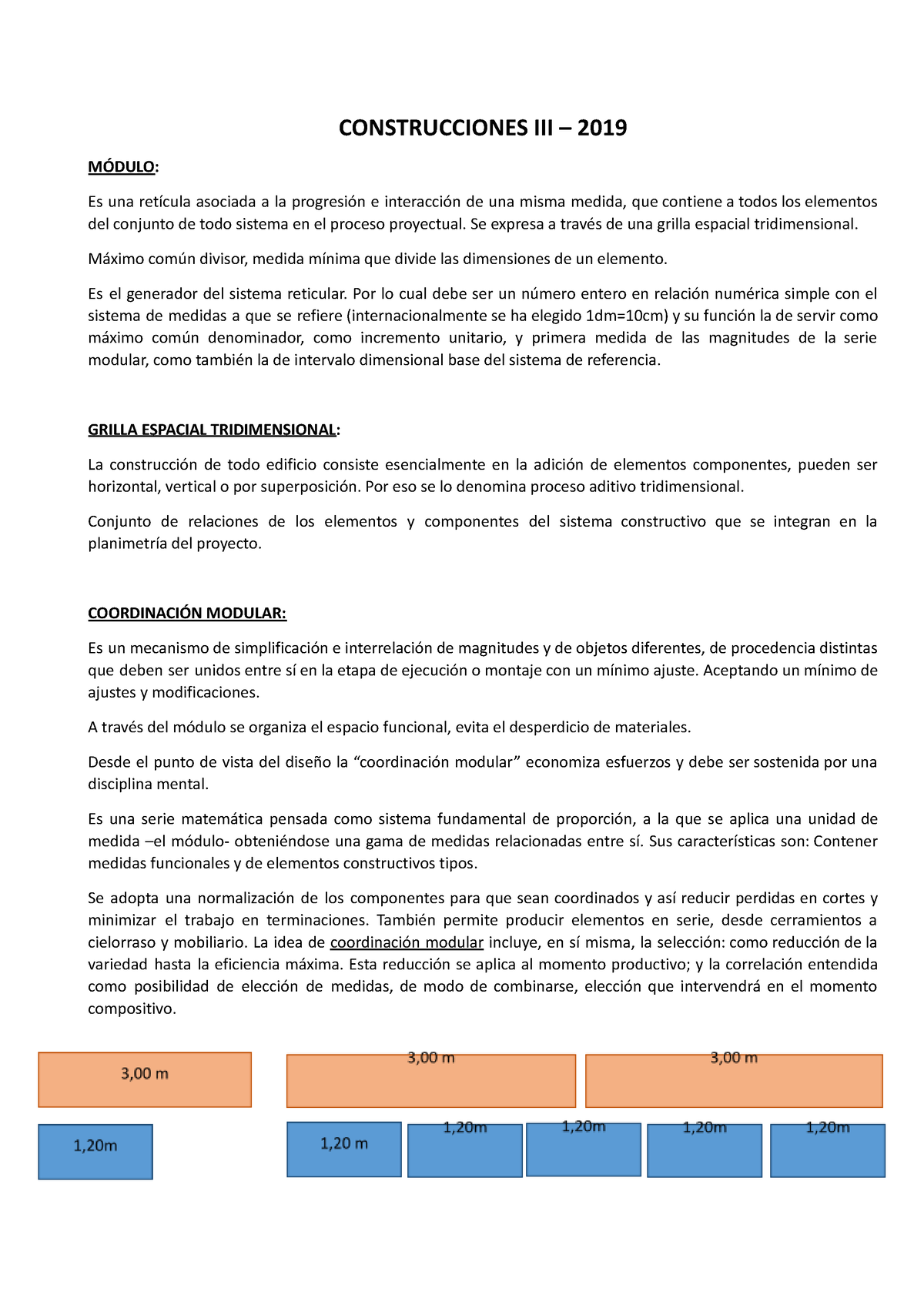 Construciones III Resumenpdf - CONSTRUCCIONES III – 2019 MÓDULO: Es Una ...