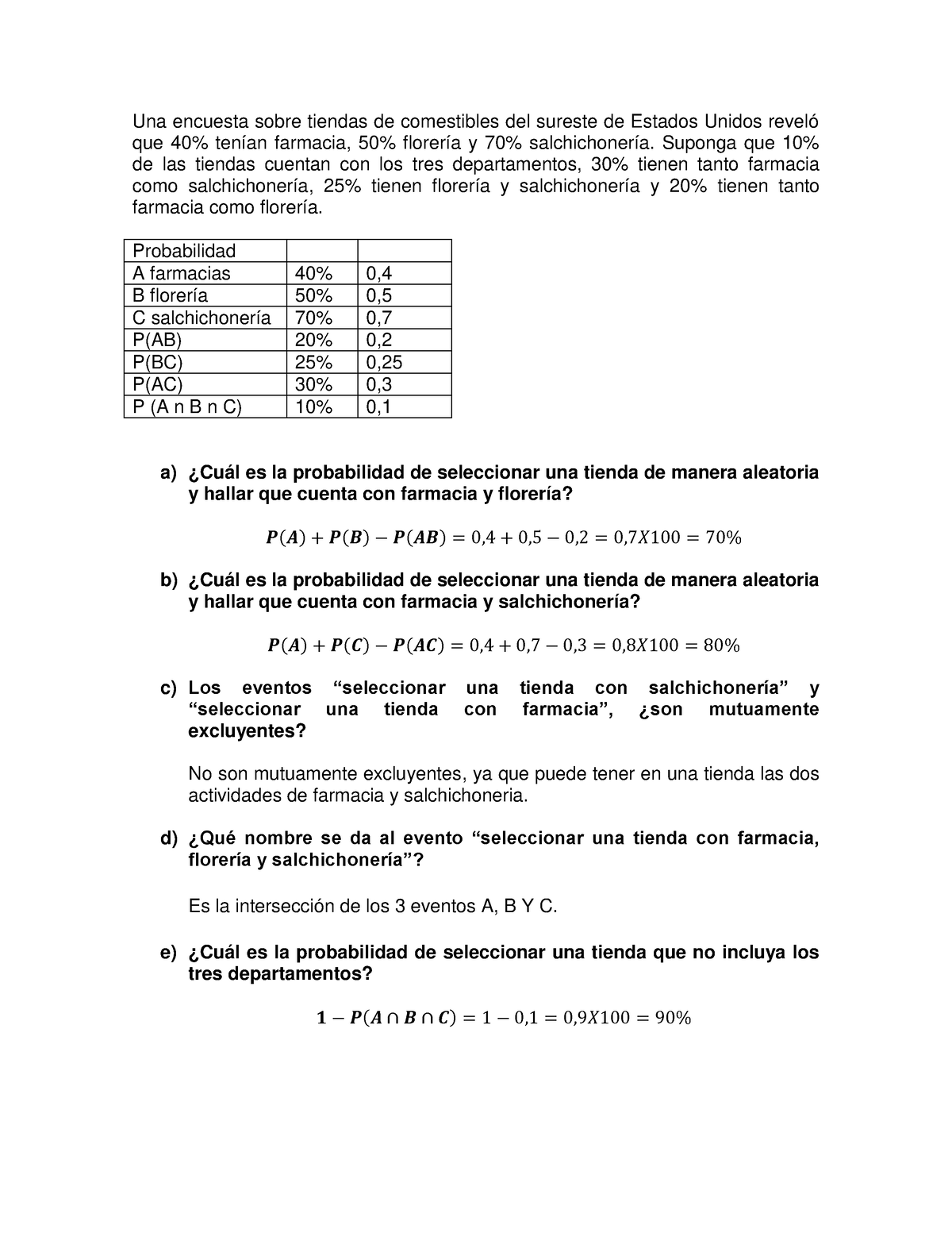 Estadistica Aplicada A Los Negocios Y La Compress Una Encuesta Sobre