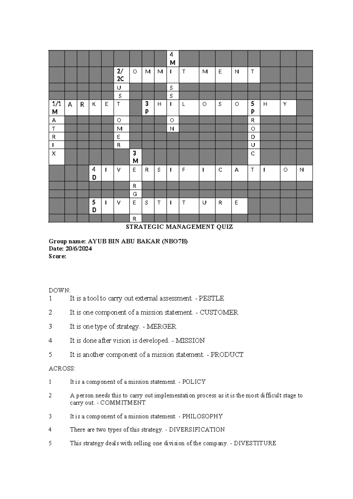 Crosswords-mgt657 - 4 M 2/ 2C O M M I T M E N T U S S S 1/ M A R K E T ...