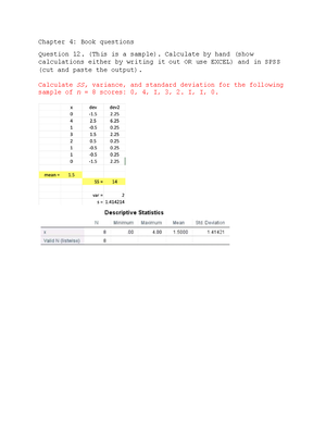 Psychological Statistics Chapter 3 - Chapter 3: Central Tendency ...