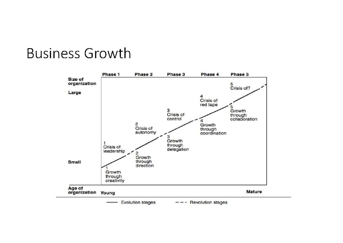Growth - Business Growth Growth Stage Stage II: Survival In reaching ...