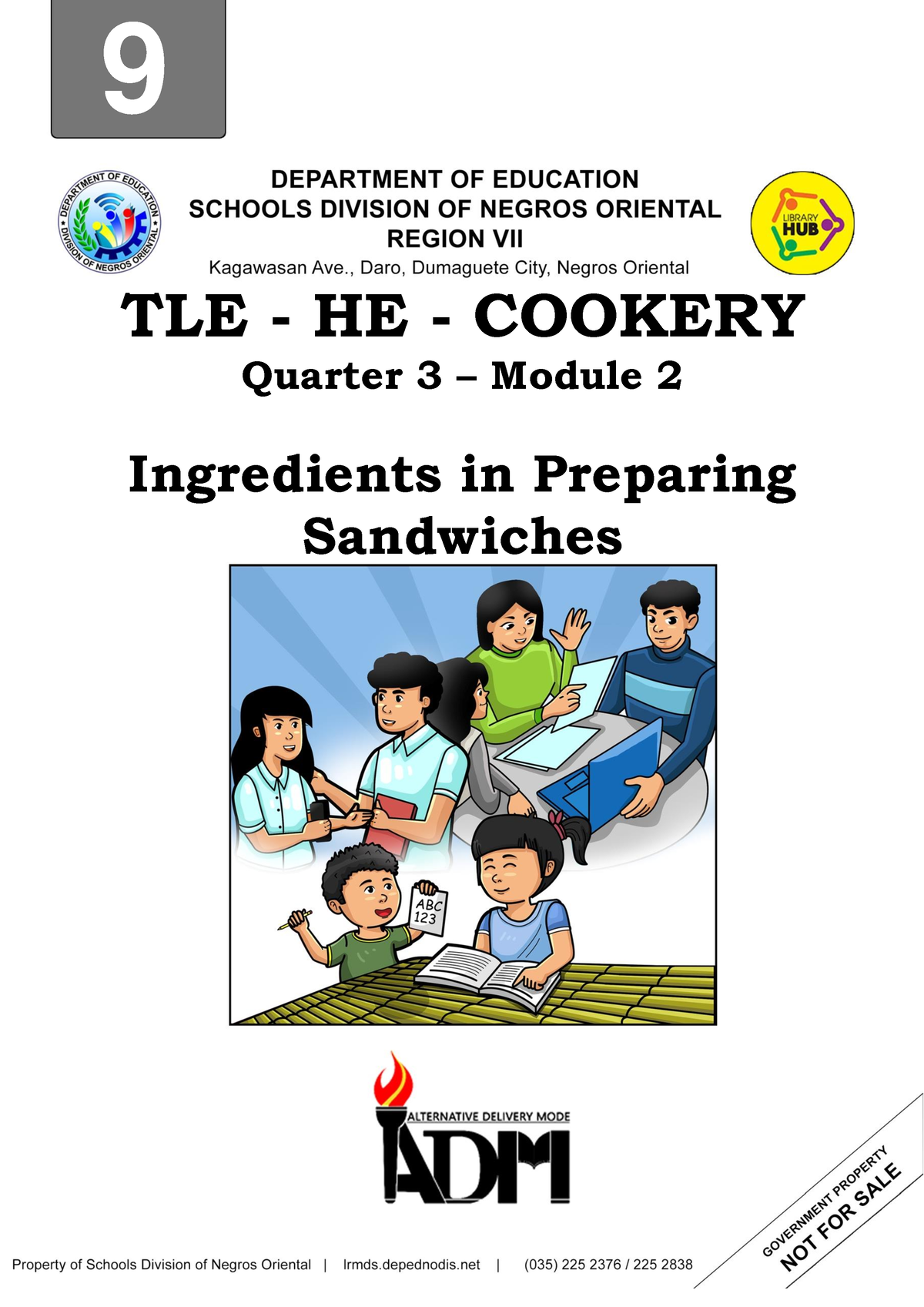 HE- Cookery-9- Quarter-3-Module-2 - Copy - 9 TLE - HE - COOKERY Quarter ...