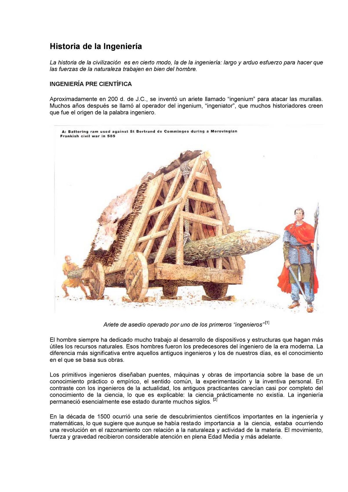 Historia De La Ingenieria Unlp Studocu