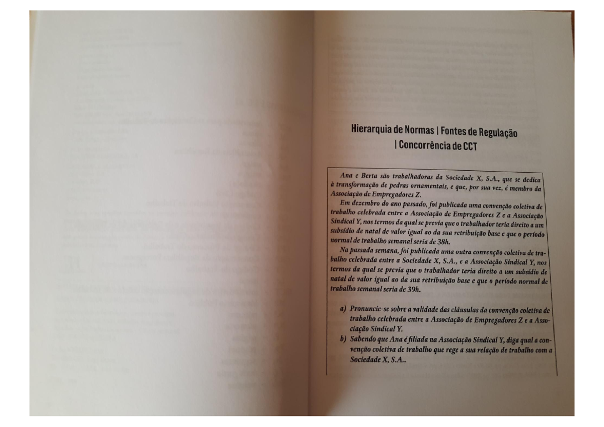 Casos Praticos Solicitadoria Direito E Processo Do Trabalho Direito Laboral E Direito 7569