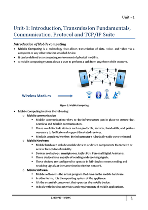 2170710 Mobile Computing and Wireless Communication-Notes PDF-Unit-2 ...