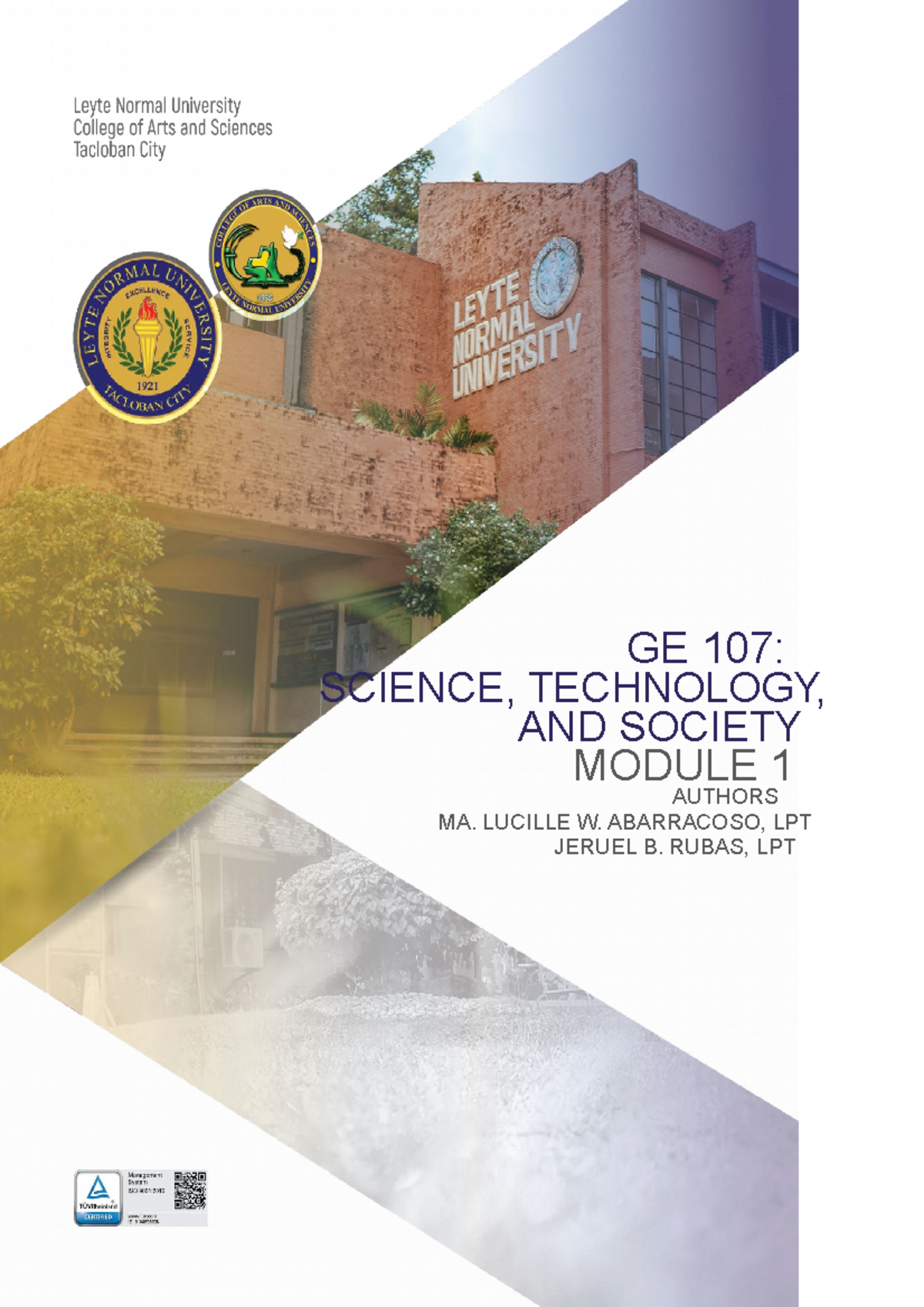 Sts Module 1 Lecture Ge 107 Science Technology And Society