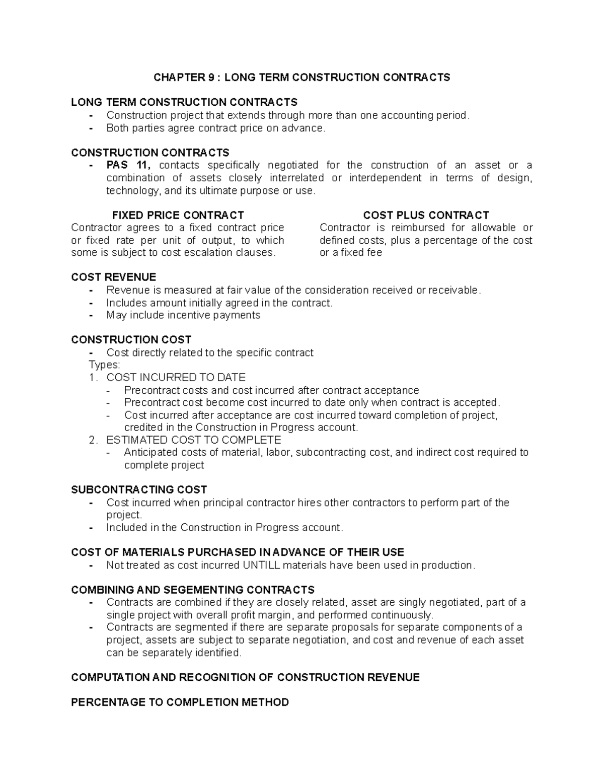 advacc-notes-chapter-9-long-term-construction-contracts-long-term