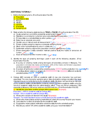 CHM256 Tutorial 2 - CHM 256 ADIBAH BINTI MOHD NOOR TUTORIAL 2 ...