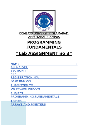 Lab 11 Conditional Structure - Lab 11 Conditional Structure The ...