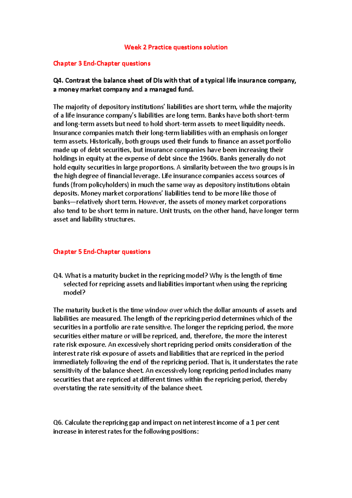 Week 2 Practice questions solution - Week 2 Practice questions solution ...