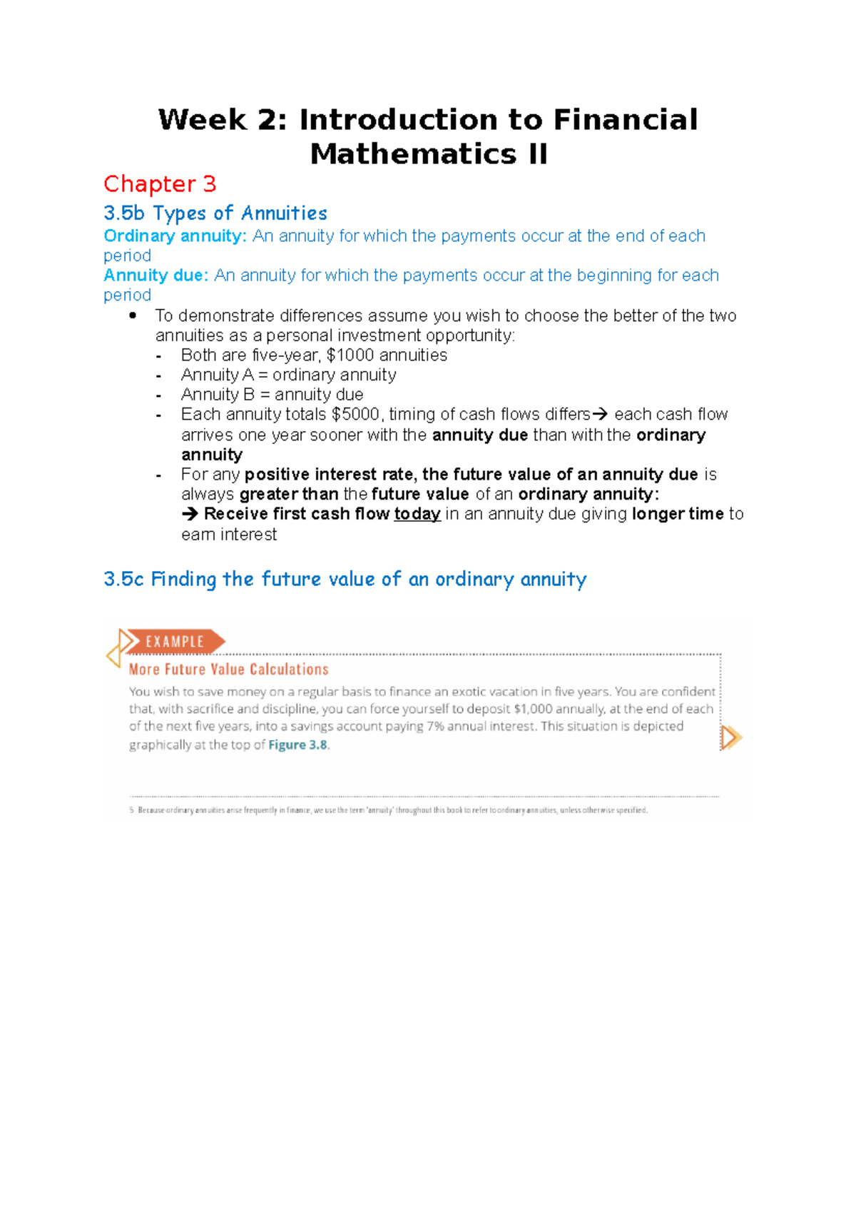 Week 2 Principles Of Finance Pre-reading - Week 2: Introduction To ...