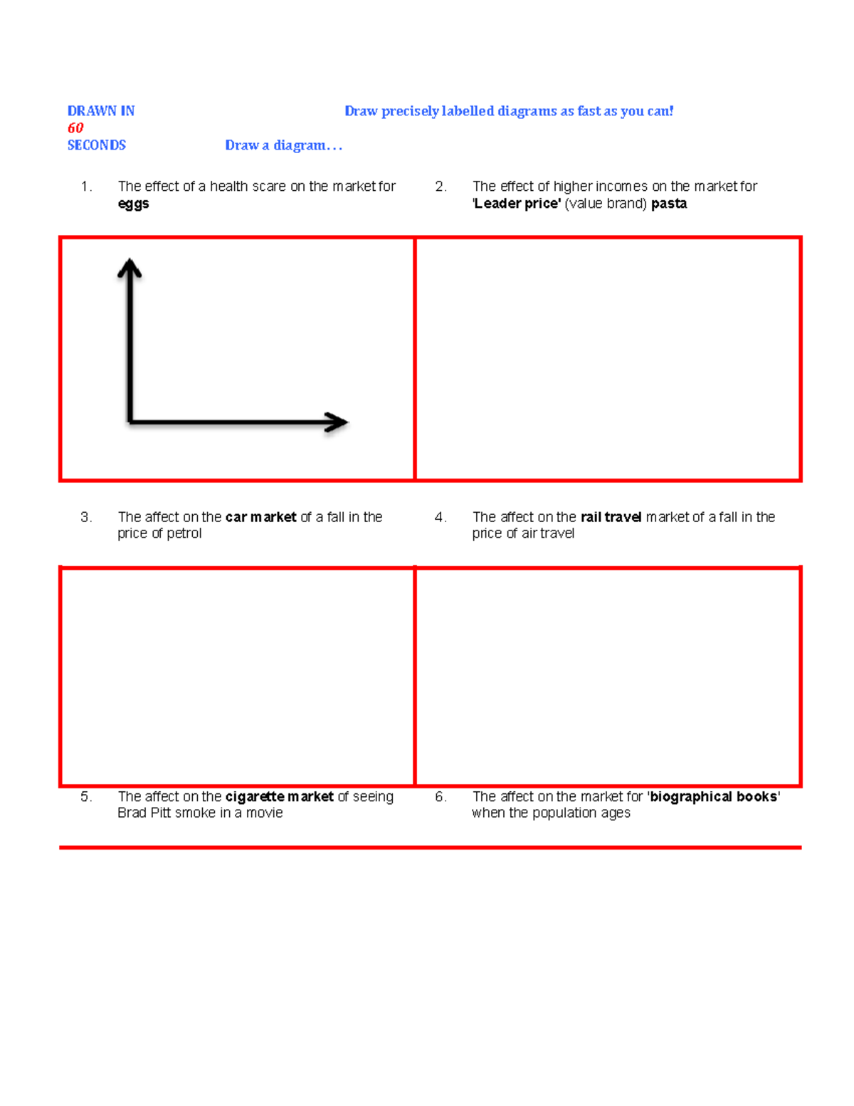 1 - Lecture Notes - DRAWN IN 60 SECONDS Draw precisely labelled ...