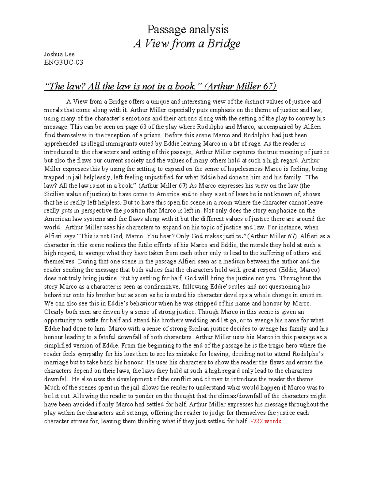 AVFB Passage anylissi - what are you doing not studying - A View from a ...