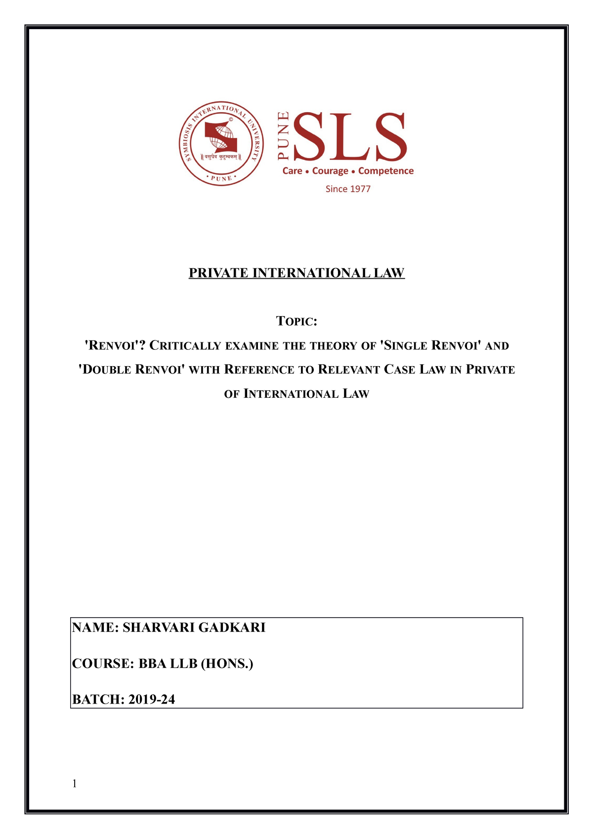 private international law thesis topics