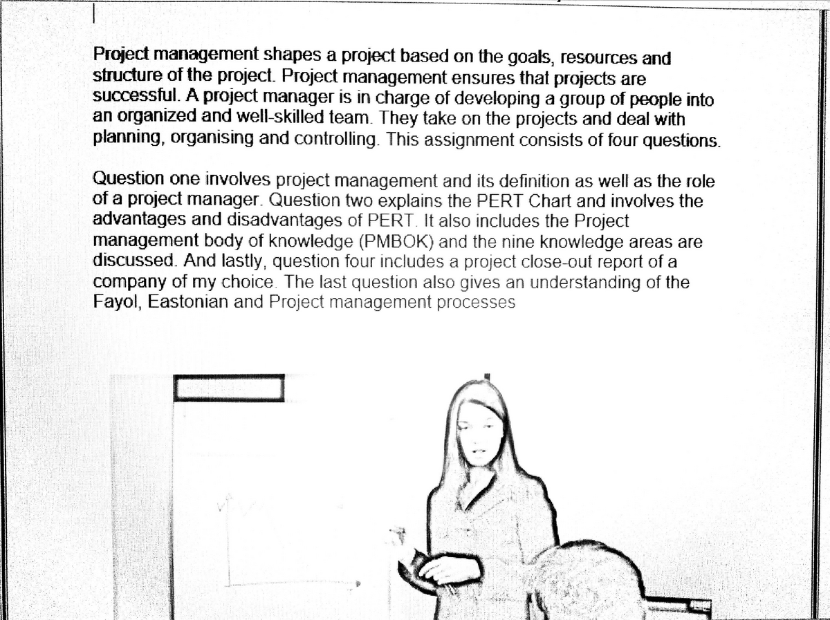 pre assignment in project management