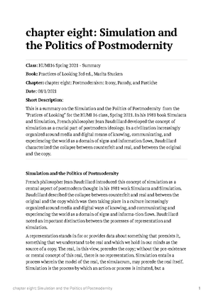 chapter one — The Myth of Photographic Truth Summary - , Marita Sturken ...