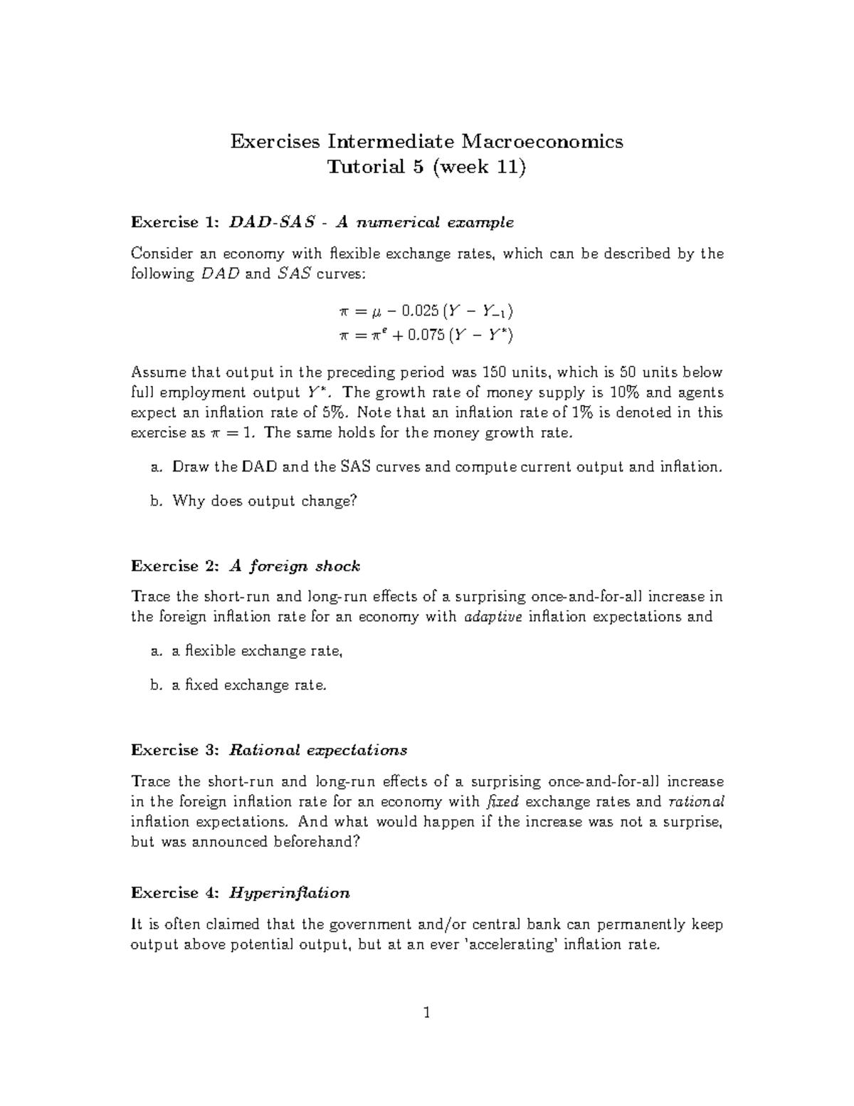 Tutorial+5+%28week+11%29 - Exercises Intermediate Macroeconomics ...