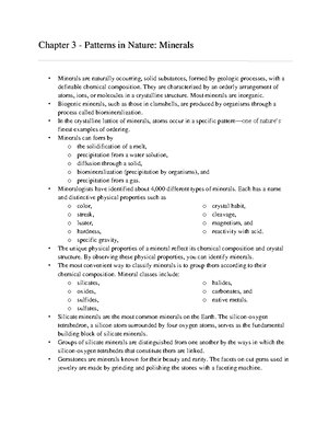 Chapter 1 - Summary - notes - Chapter 1: The Earth in Context – Main ...