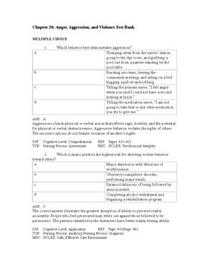 C18 - Exam/quiz - NURSINGTB Chapter 18: Eating And Feeding Disorders ...