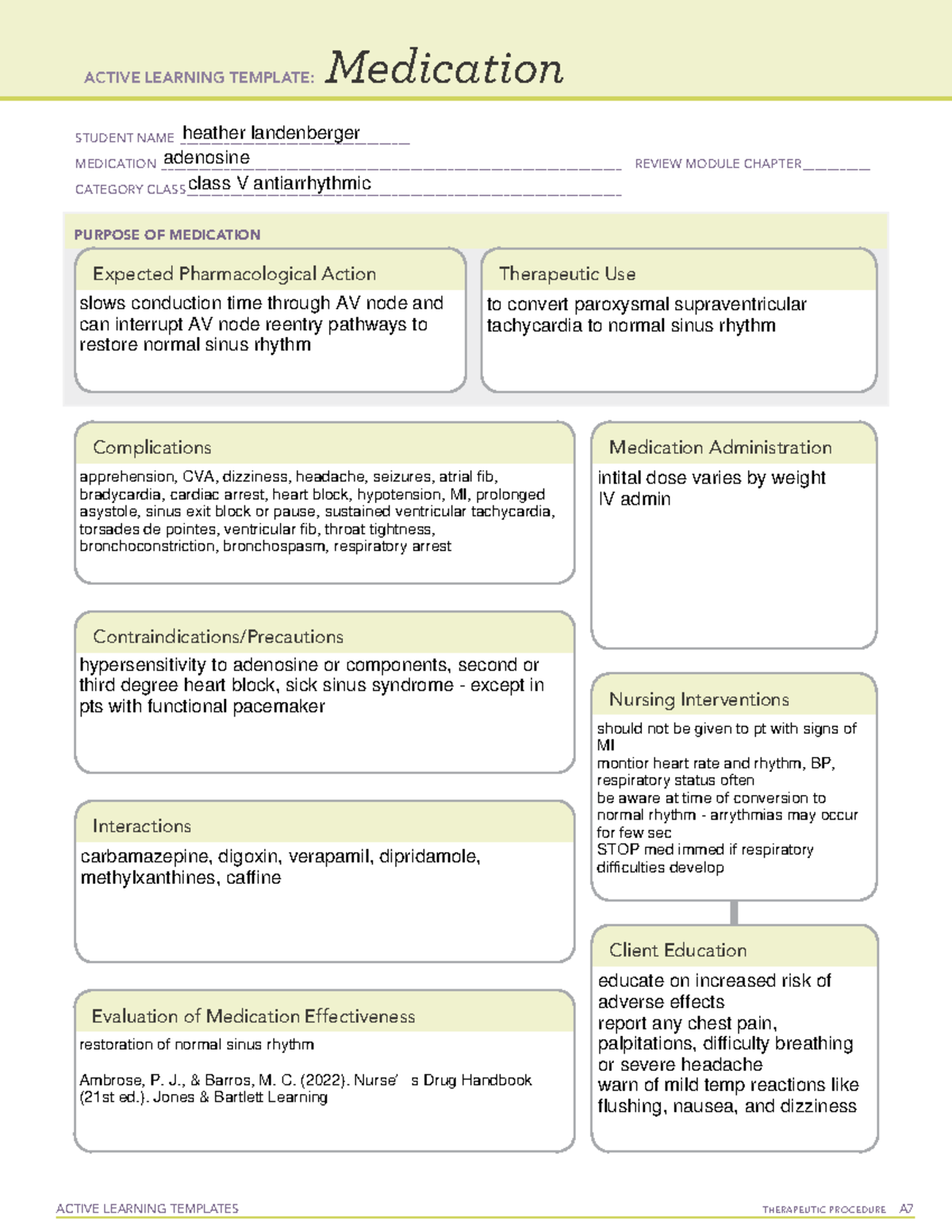 adenosine-active-learning-templates-therapeutic-procedure-a-medication-student-name-studocu