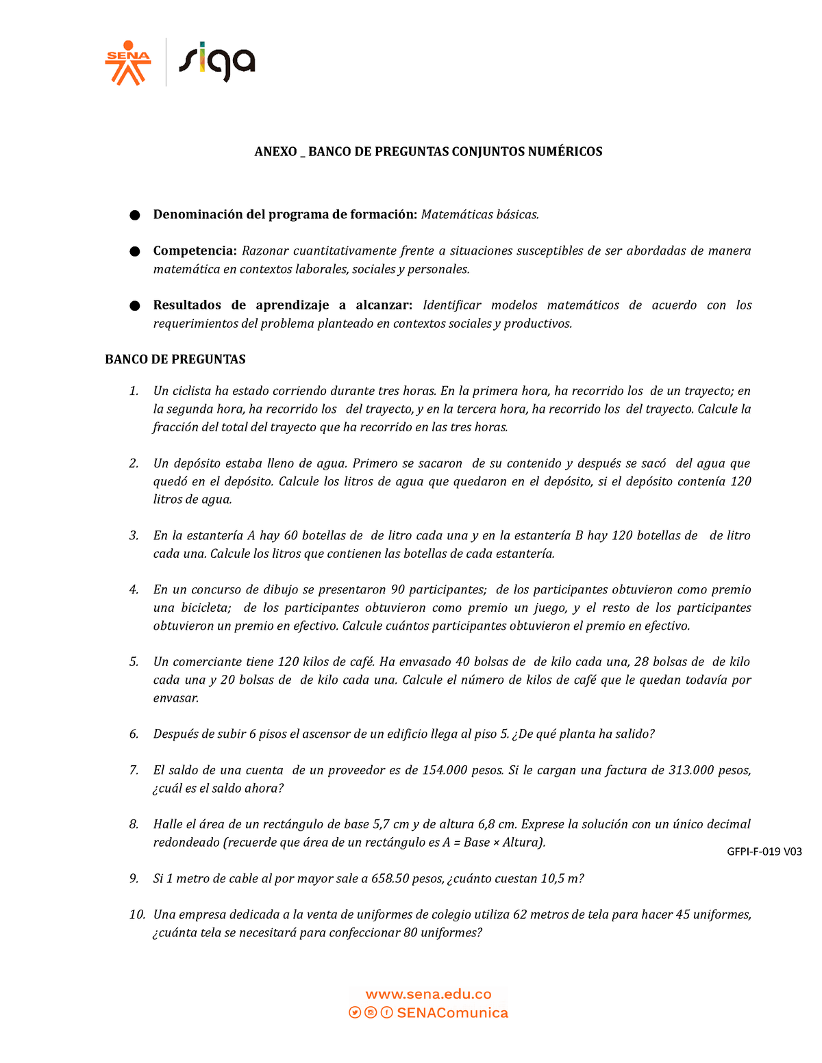 Preguntas Conjuntos - Evidencia GA1-240201528-AA1-EV01. Cuestionario ...