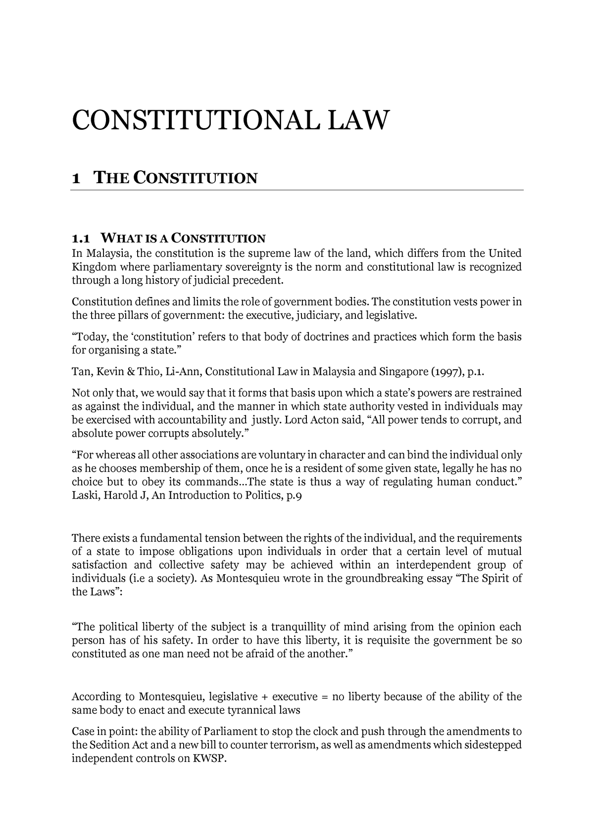research topics on constitutional law