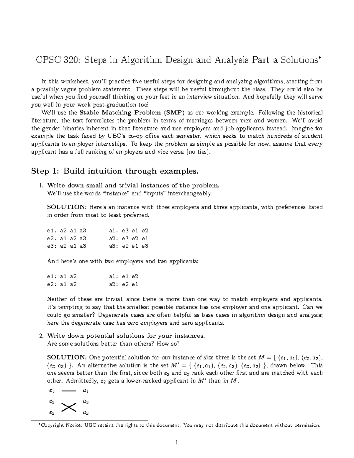 1aAAAAAAAAAAAAA - CPSC 320: Steps in Algorithm Design and Analysis Part ...