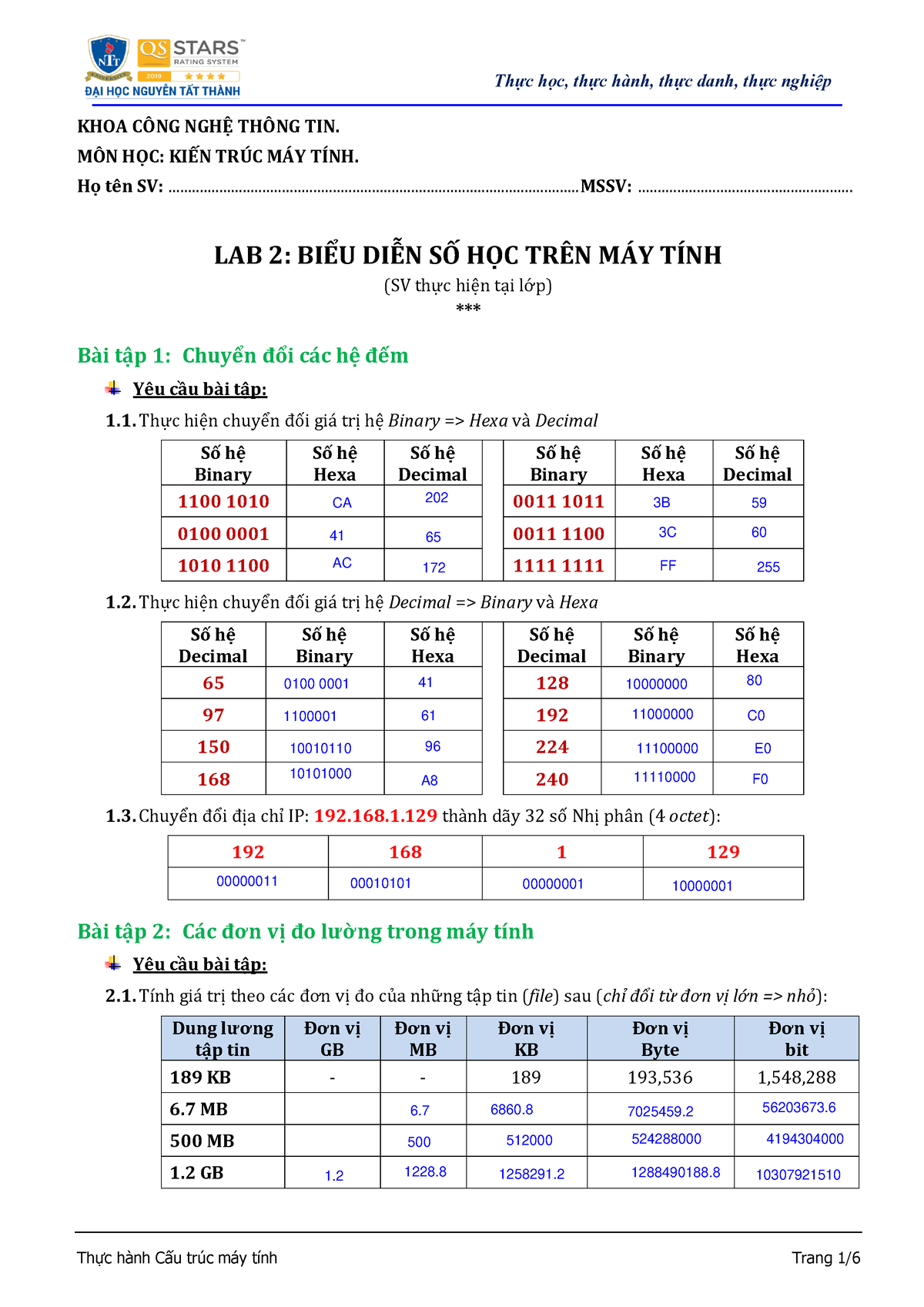 Lab 2-22DTH3A LAI THE NHAT MINH - KHOA C‘NG NGH Þ TH‘NG TIN. M‘N H Ọ C ...