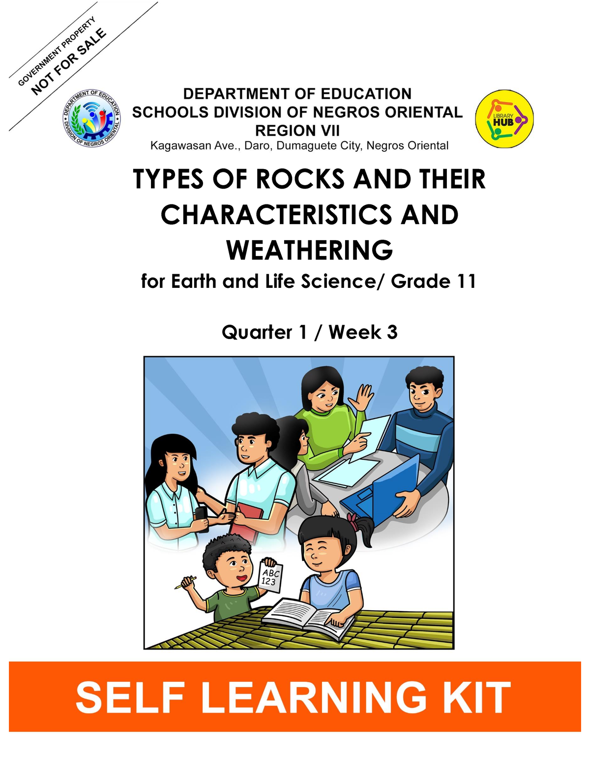 Earth And Life Science Q1 Week 3 - TYPES OF ROCKS AND THEIR ...